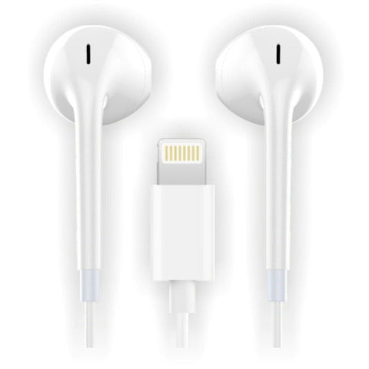 Auriculares Intrauditivos Tech One Tech earTECH HIP TEC1201/ con Micrófono/ Lightning/ Blancos