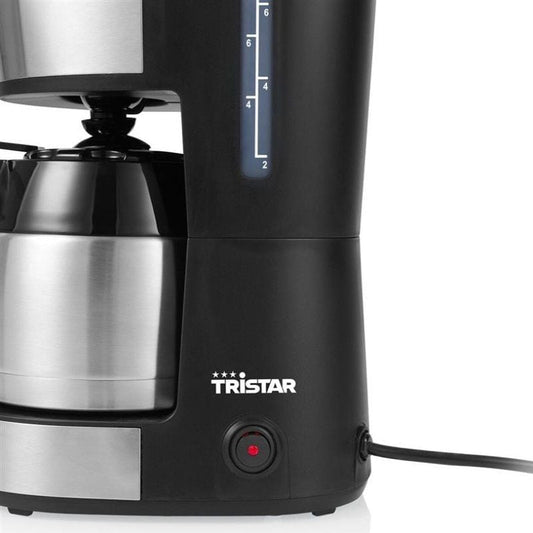 Cafetera de Goteo Tristar CM-1283/ 10 Tazas/ Negra y Plata
