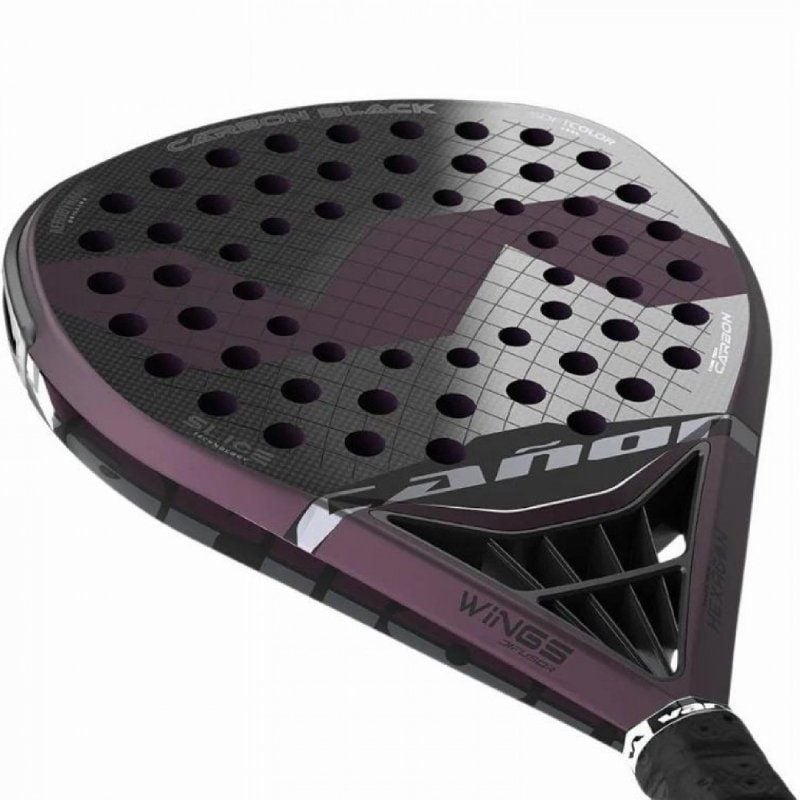Pala de Pádel Varlion Cañon Difusor Carbon Black 2022/ Negra