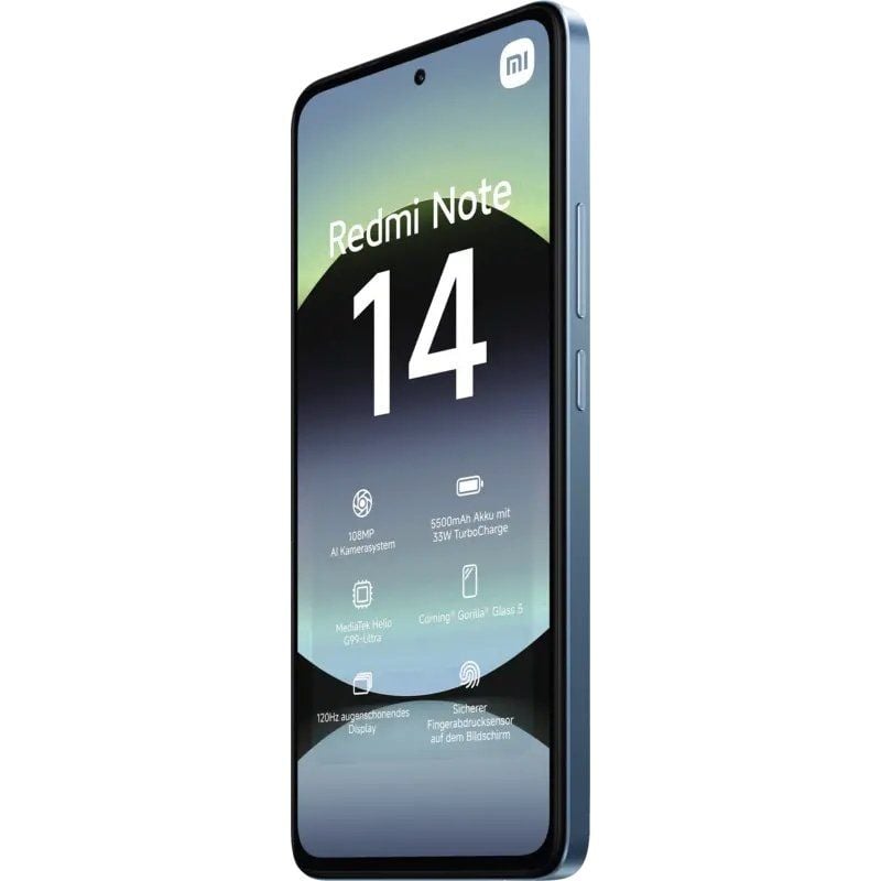 Smartphone Xiaomi Redmi Note 14 8GB/ 256GB/ 6.67"/ Azul