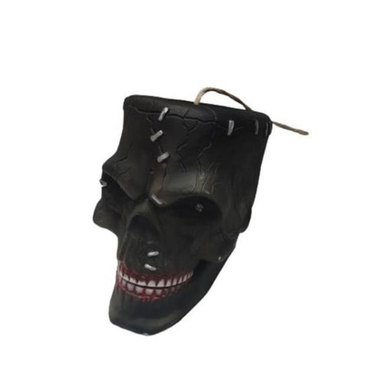CALAVERA HALLOWEEN C/LUZ MOVIMIENTO Y SONIDO 20X13X14CM