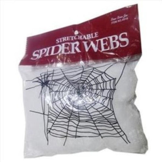 TELA ARAÑA BLANCA 60GR + 6 ARAÑAS