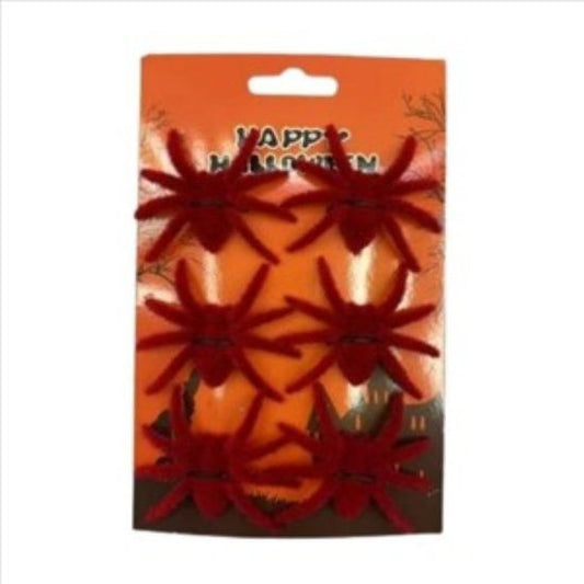 ARAÑA HALLOWEEN 6U. 6X6CM