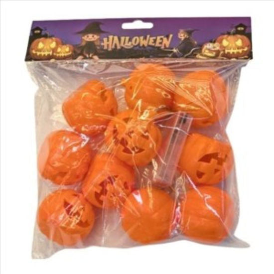GUIRNALDA LED CALABAZA 10U. 3M HALLOWEEN
