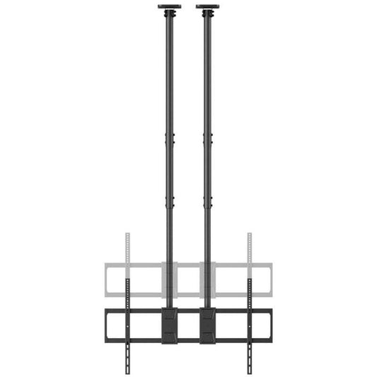 Soporte de Techo Inclinable/ Giratorio/ Nivelable Aisens CT120TLE-395 para TV de 60-120"/ hasta 120kg