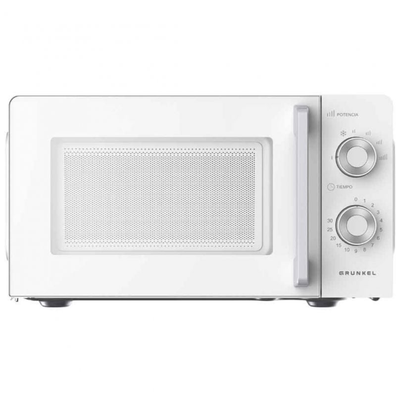Microondas Grunkel MW-20MG/ 700W/ Capacidad 20L/ Blanco