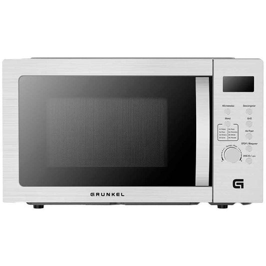 Microondas Grunkel MW-28AIRFRYER/ 900W/ Capacidad 28L/ Función Grill/ Función Airfryer/ Plateado