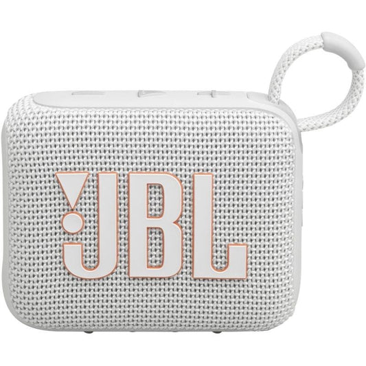 Altavoz con Bluetooth JBL GO 4/ 4.2W/ 1.0/ Blanco