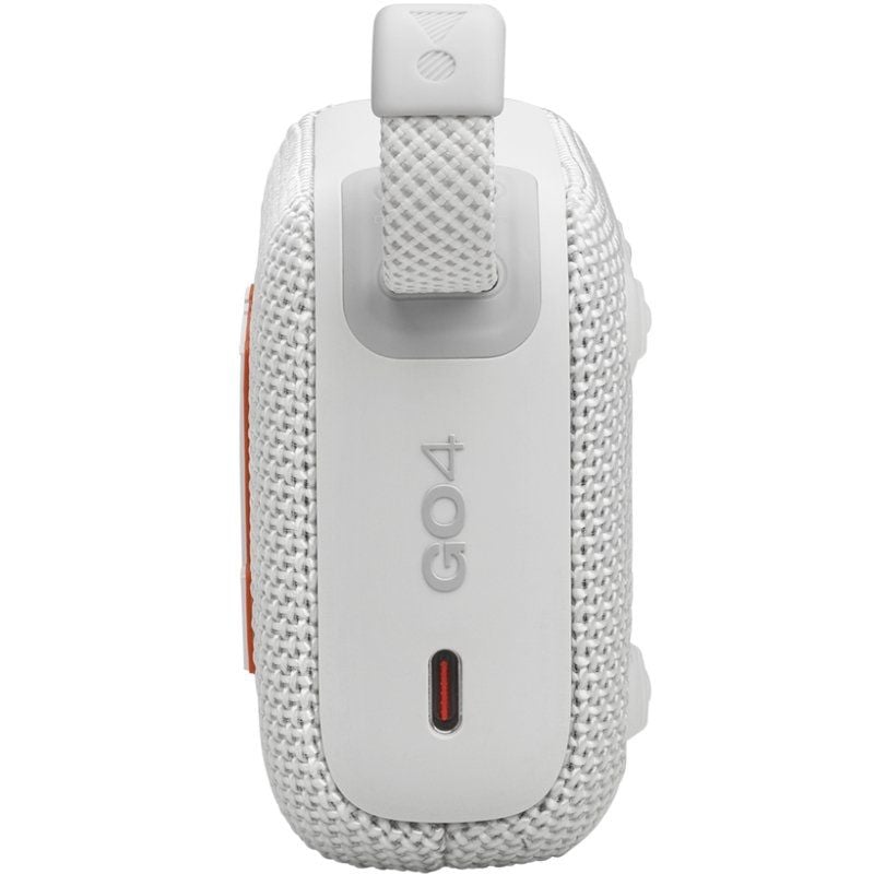 Altavoz con Bluetooth JBL GO 4/ 4.2W/ 1.0/ Blanco