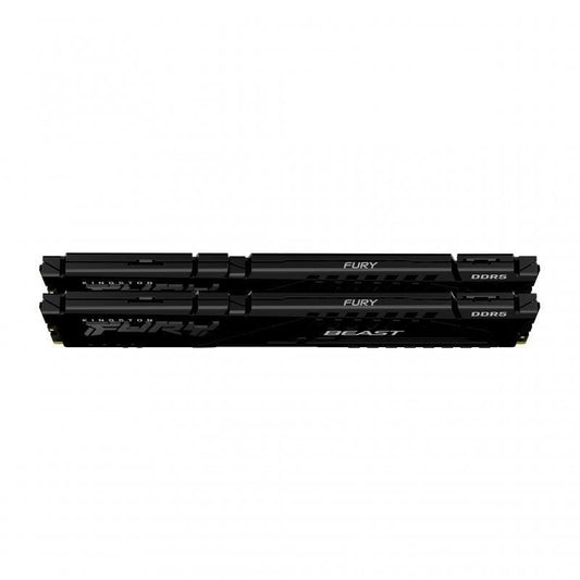 Memoria RAM Kingston FURY Beast 2 x 16GB/ DDR5/ 5200MHz/ 1.1V/ CL40/ DIMM