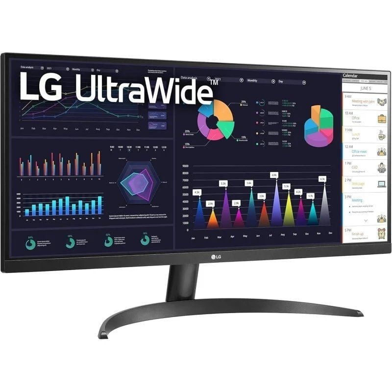 Monitor Profesional Ultrapanorámico LG 29WQ60A-B 29"/ WFHD/ Multimedia/ Negro