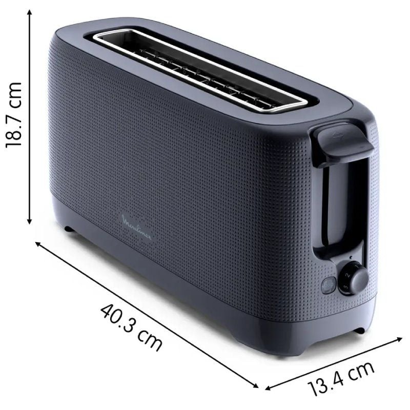 Tostador Moulinex Morning LS2M0810/ Negro