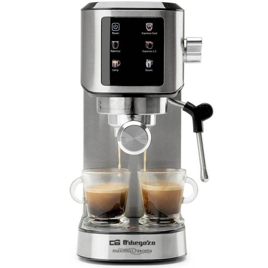 Cafetera Expreso Orbegozo EX 7000/ 1350W/ 20 Bares