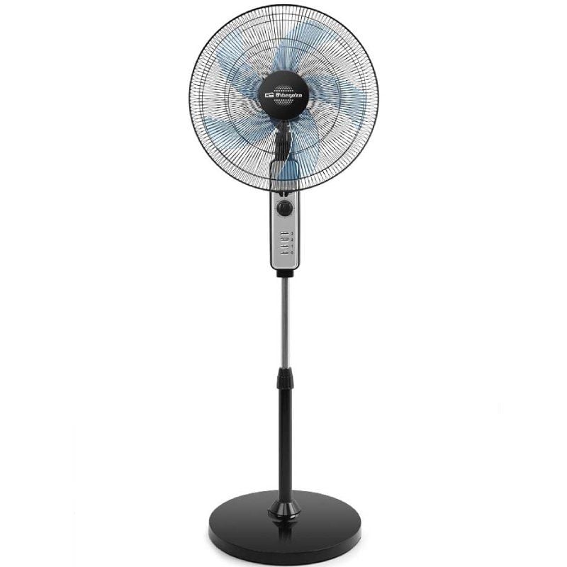 Ventilador de Pie Orbegozo SF 1046/ 80W/ 5 Aspas 45cm/ 3 velocidades