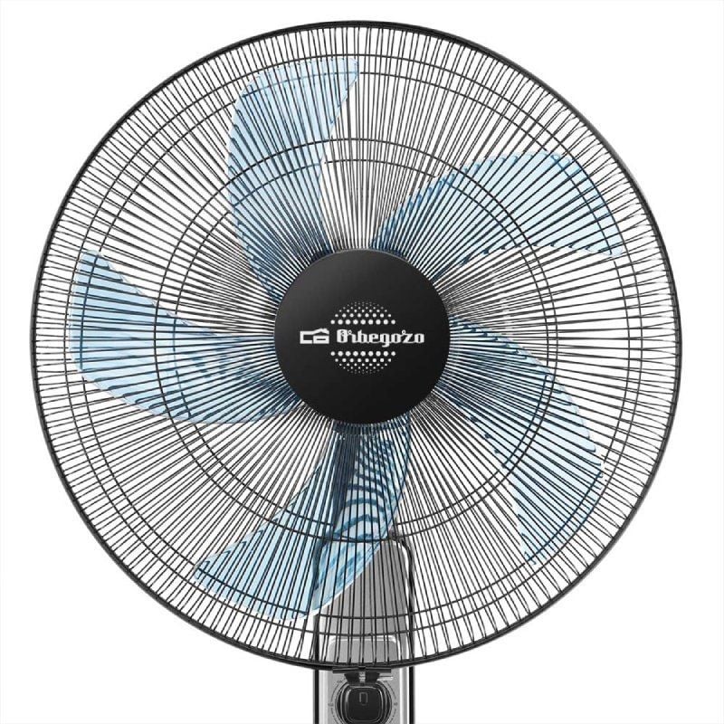 Ventilador de Pie Orbegozo SF 1046/ 80W/ 5 Aspas 45cm/ 3 velocidades