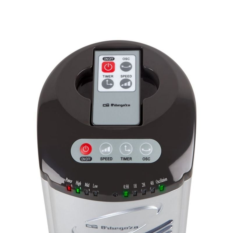 Ventilador de Torre Orbegozo TWM 0975/ 45W/ 3 velocidades