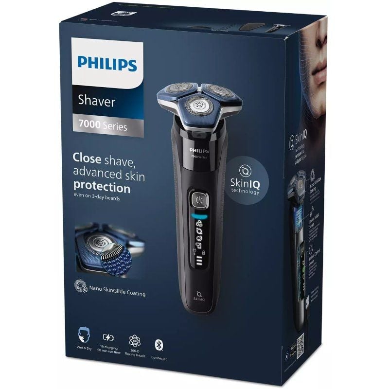 Afeitadora Philips Shaver Series 7000 S7886/35/ con Batería/ 2 Accesorios