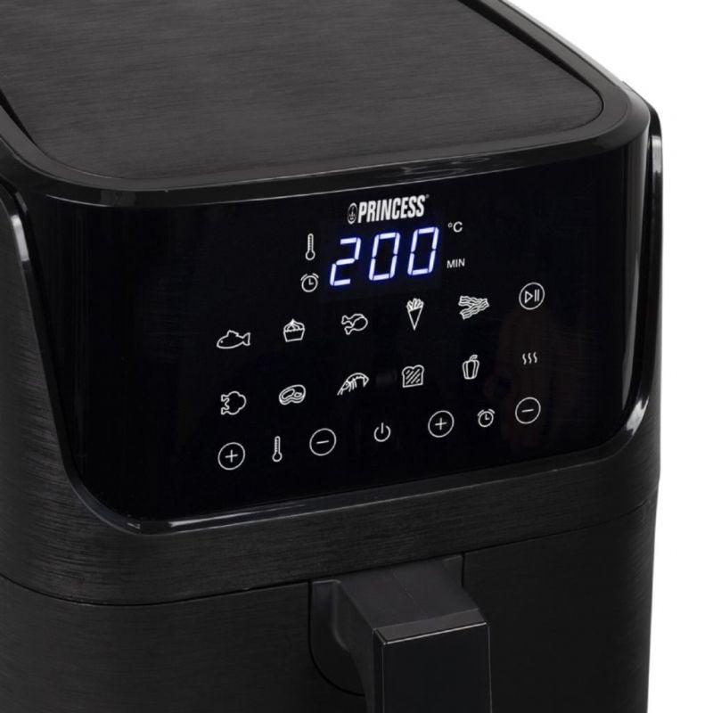 Freidora por Aire Airfryer / Sin Aceite Princess Digital Mini 182031/ 1350W/ Capacidad 3,5L