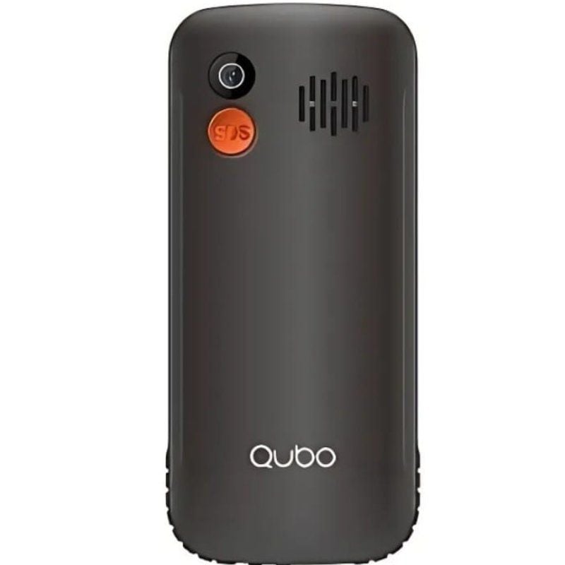 Teléfono Móvil Qubo X-230BKC 4G para Personas Mayores/ Negro