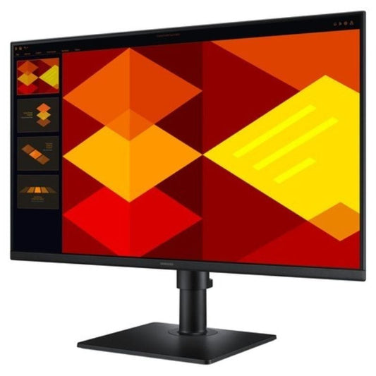 Monitor Profesional Samsung Essential Monitor S4 S27D402GAU 27"/ Full HD/ Regulable en altura/ Negro