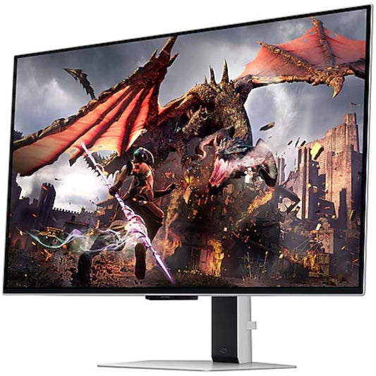 Smart Monitor Gaming Samsung Odyssey OLED G8 S32DG800SU 32"/ 4K/ 0.03ms/ 240Hz/ Multimedia/ Regulable en Altura/ Plata