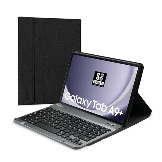 Tablet Samsung Galaxy Tab A9+ 11"/ 8GB/ 128GB/ Octacore/ Gris Grafito + Funda KeyTab Pro BT Subblim