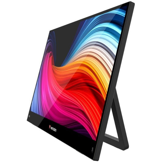 Monitor Portátil Táctil Verbatim Touch Light 15.6"/ Full HD/ Multimedia/ Negro