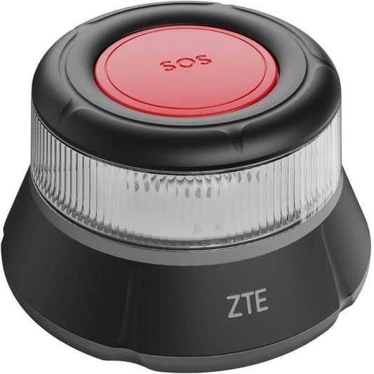 Luz baliza de emergencia para coche ZTE E1 V16/ Homologada/ Base Imantada/ Geolocalizable/ Funciona a Pilas